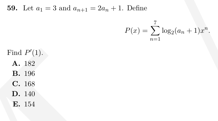 TMUA Logarithmic equations & constraints question