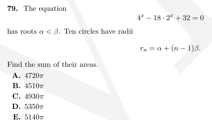 TMUA Circles, chords & tangents question