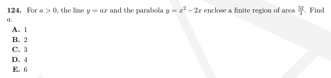 TMUA Lines, curves & coordinate geometry question