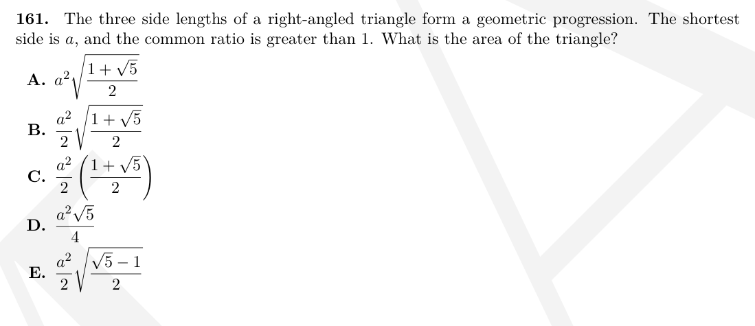 TMUA Trigonometric geometry question