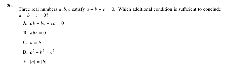 TMUA Set C · original CF Maths construction question