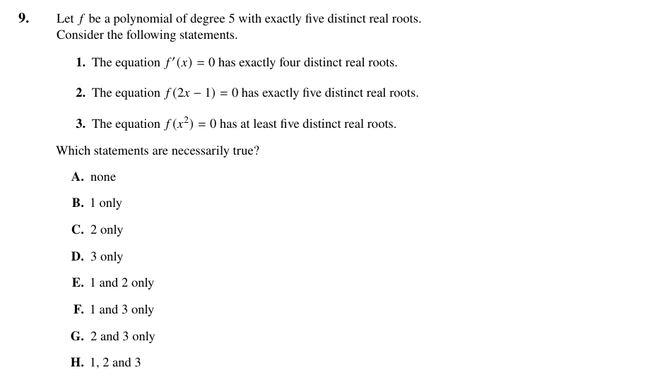 TMUA Set E · original CF Maths construction question